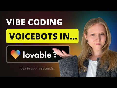 Can you really create AI voice agents just by talking? (Lovable tutorial)